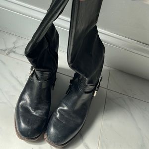 Rag and Bone Black Frye boots